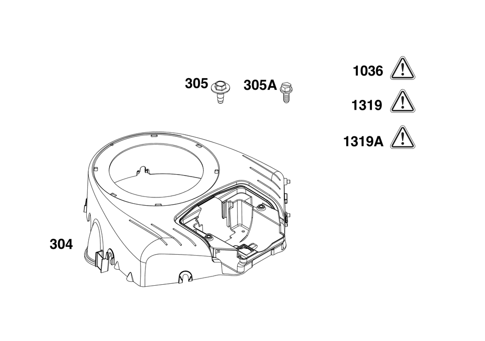 Blower Housing Group Diagram and Parts List for 44N877-0020-G1 400000 - 699999 Briggs and Stratton Engine